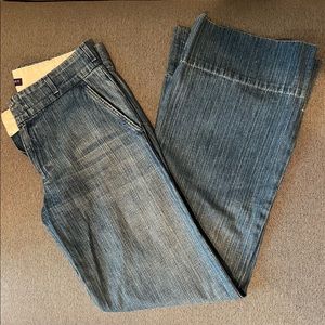 Ralph Lauren Purple Label Wide Leg Jeans, 8